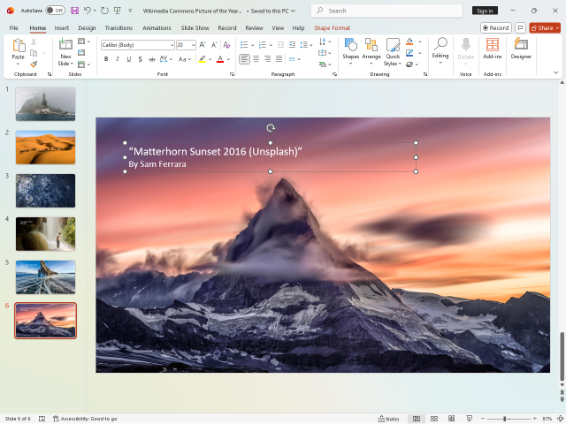 PowerPoint logo
