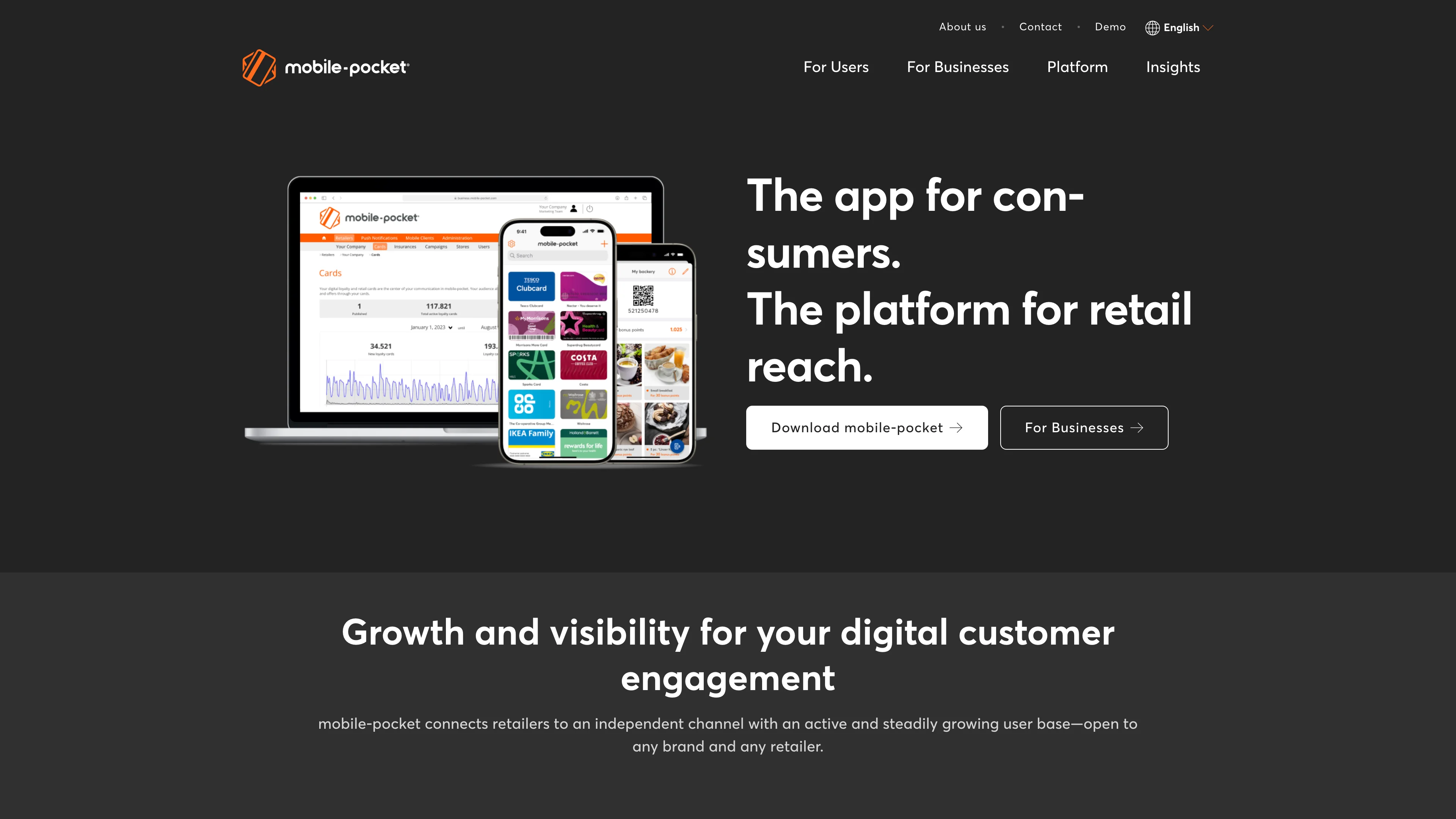 Screenshot of Mobile Pocket