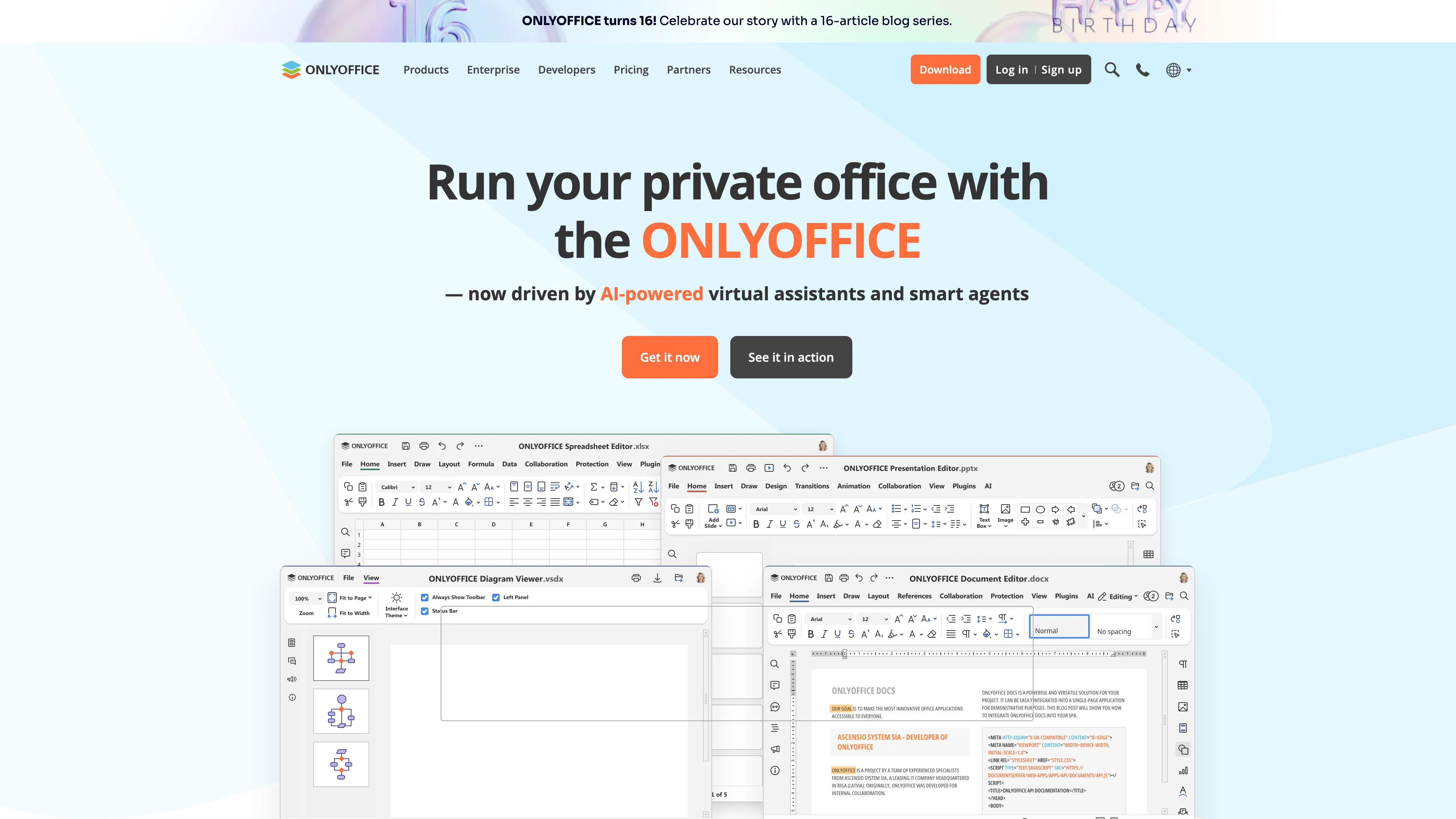 Screenshot of ONLYOFFICE Docs
