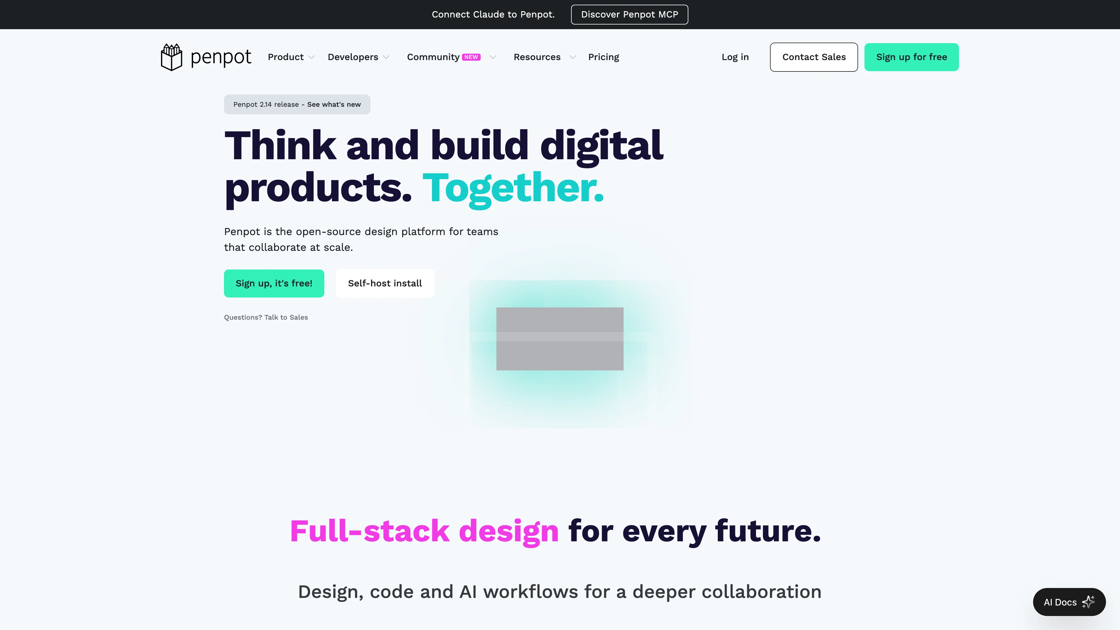 Screenshot of Penpot