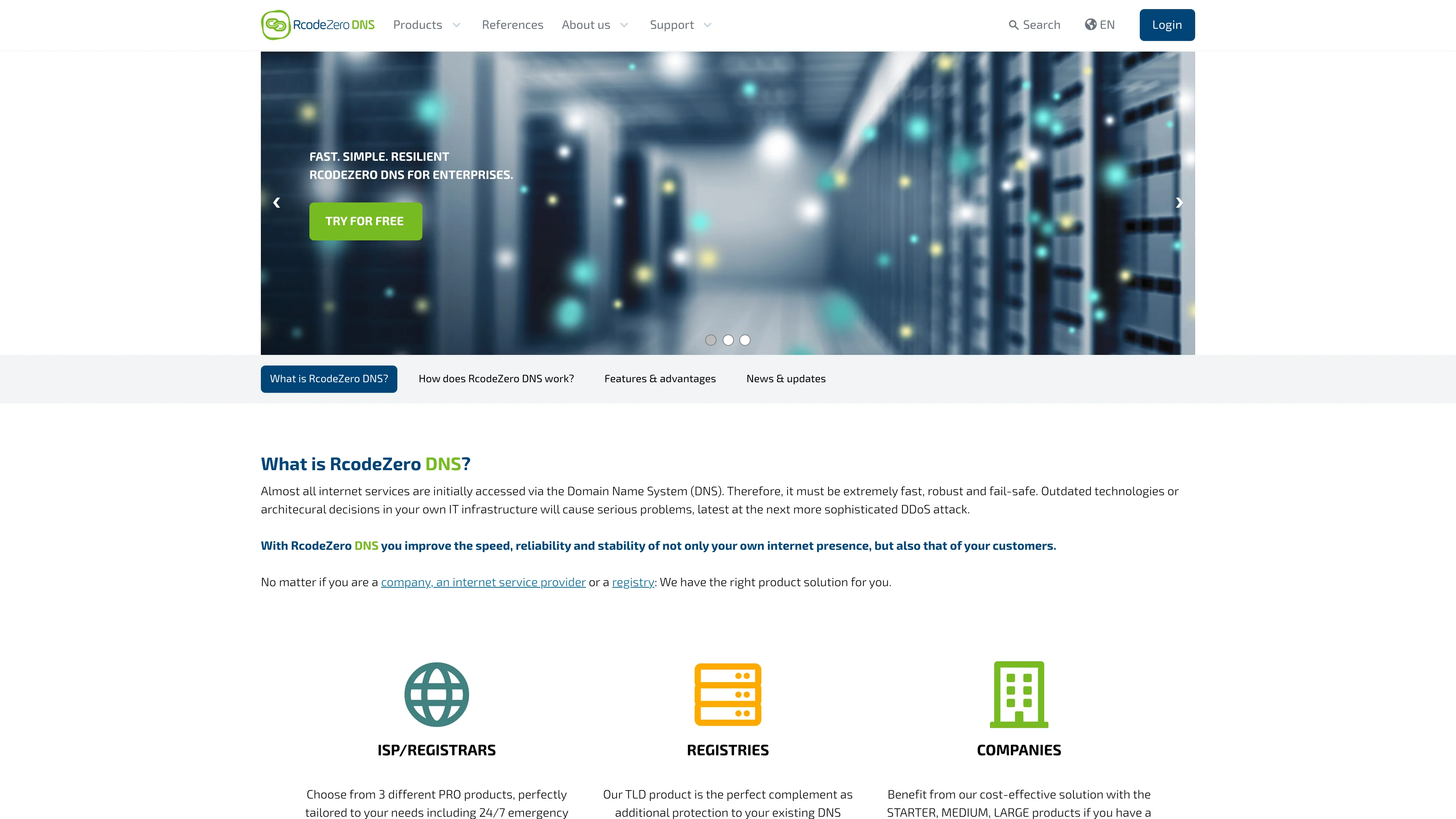 Screenshot of RcodeZero