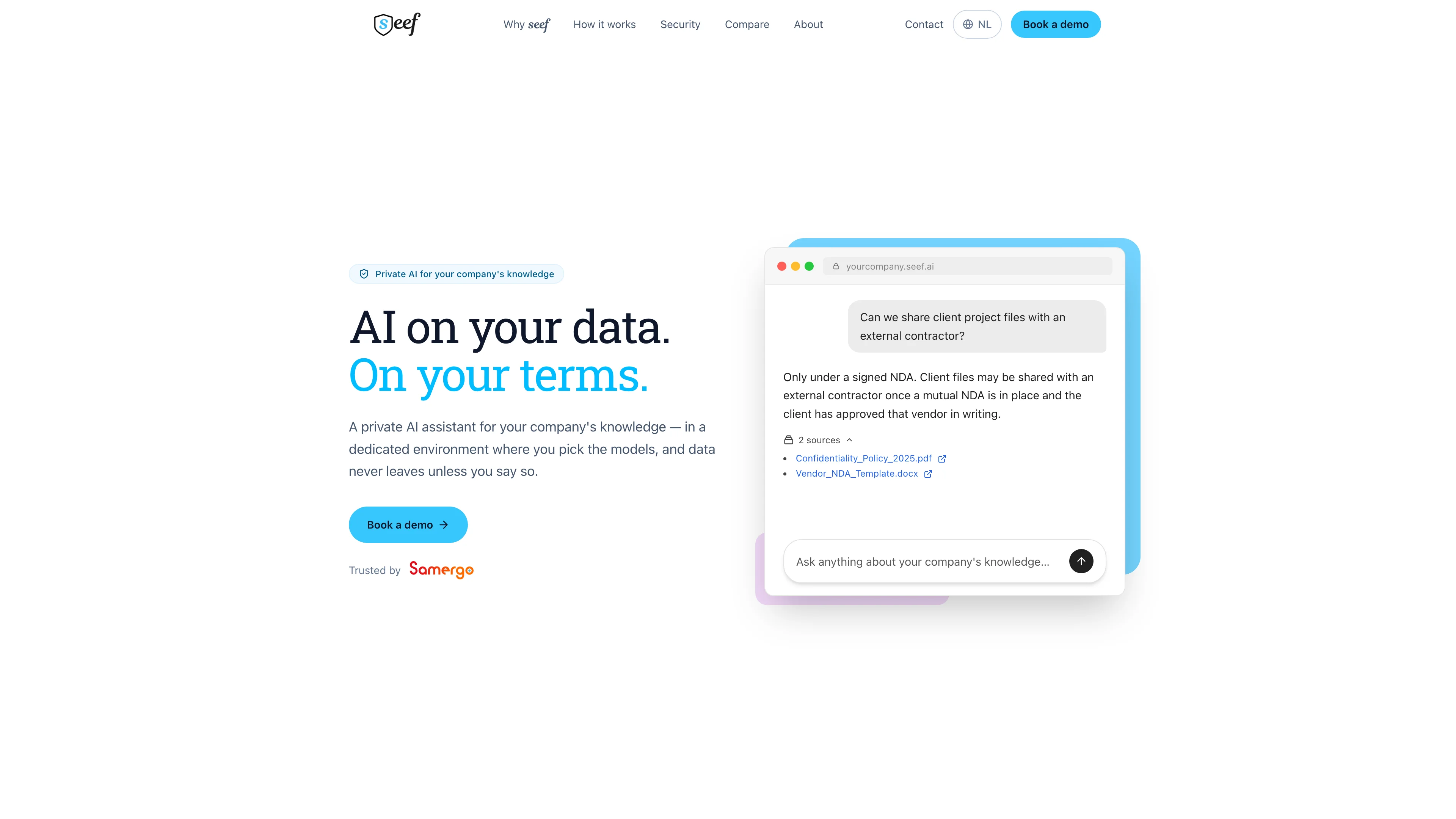 Screenshot of Seef