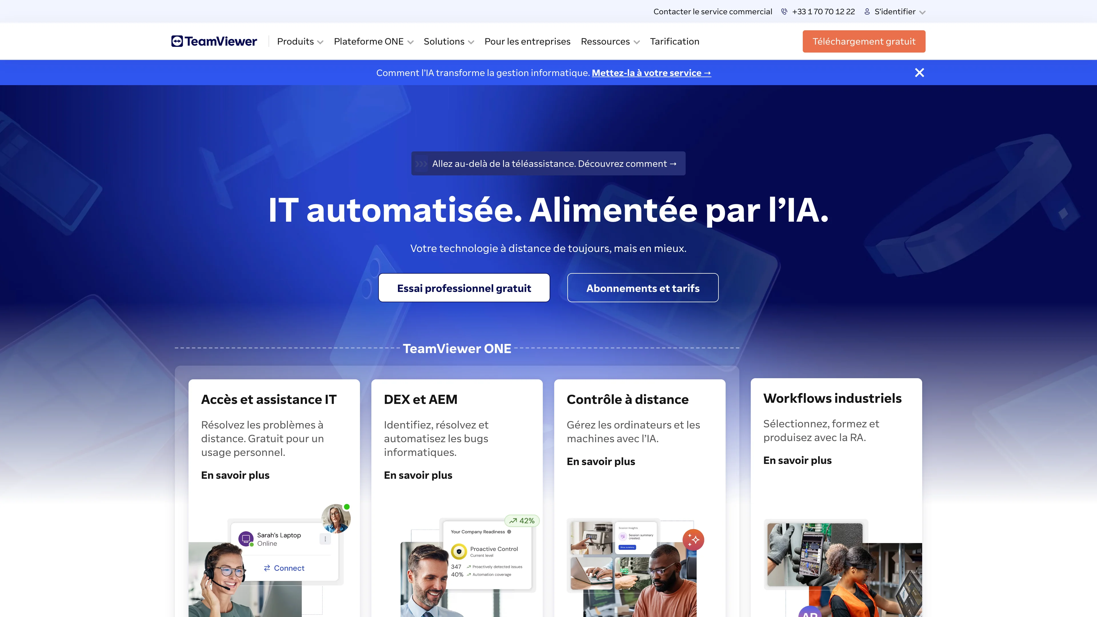 Screenshot of TeamViewer