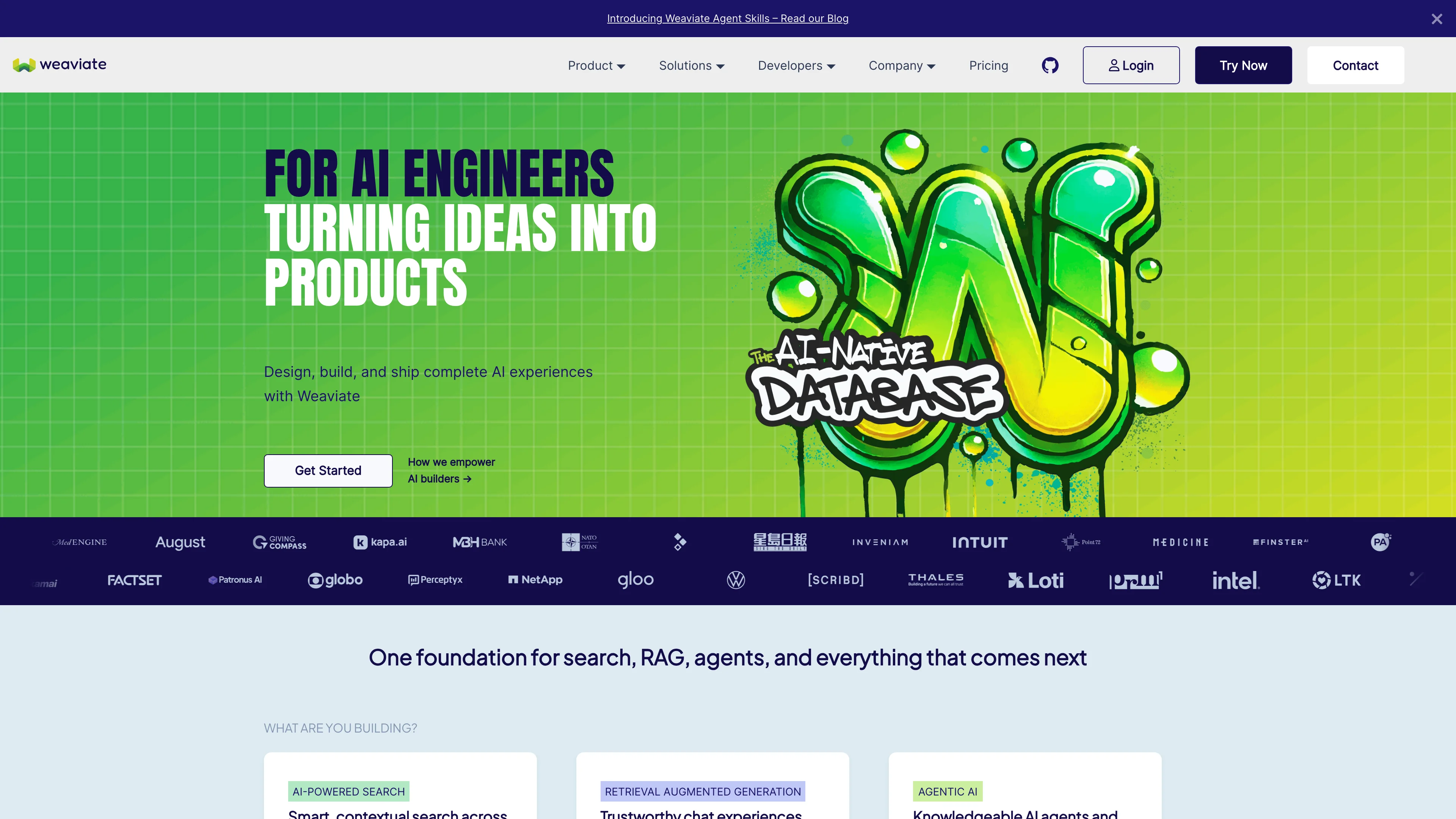 Screenshot of Weaviate